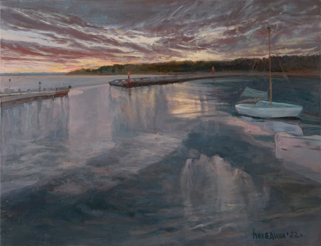 Painting for sale online - White Night