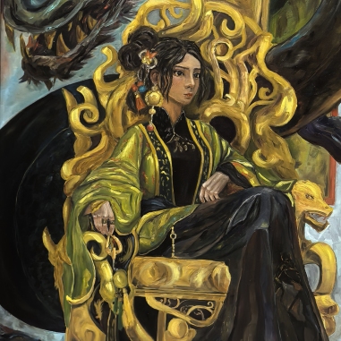 Painting for sale online - Indomitable