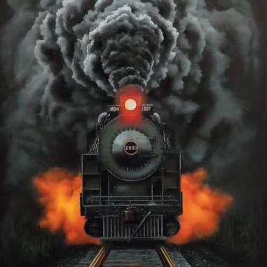 Painting for sale online - Rail Shadows