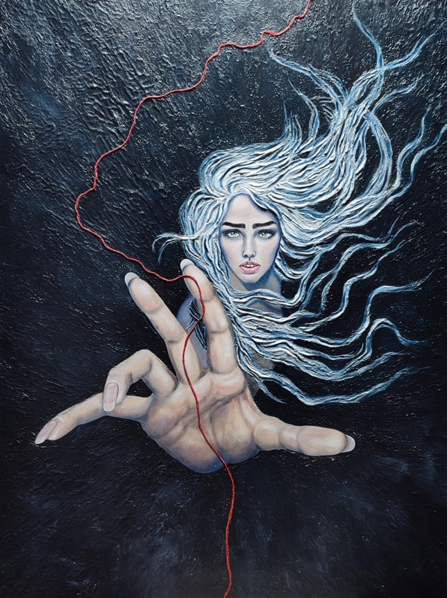 Painting for sale online - THE THREAD OF DESTINY 
