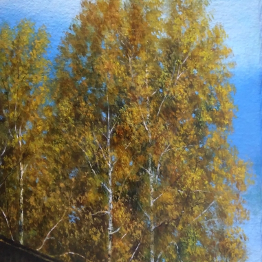 Painting for sale online - Autumn is coming 