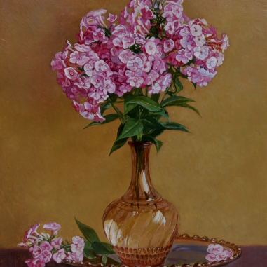 Painting for sale online - Bouquet of phloxes