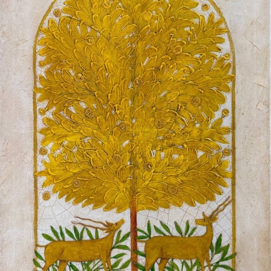 Painting for sale online - Yellow tree