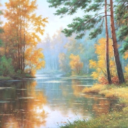 Painting for sale online - Forest Lake