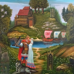 Painting for sale online - Knyazhyi Island