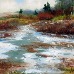 Painting for sale online - Ранняя весна