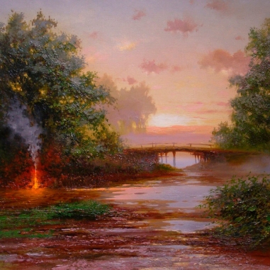 Painting for sale online - Dawn