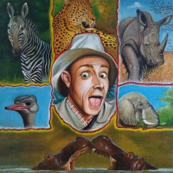 Painting for sale online - Safari