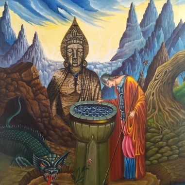 Painting for sale online - The Bowl of Oblivion