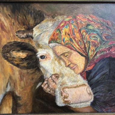 Painting for sale online - Два сердца