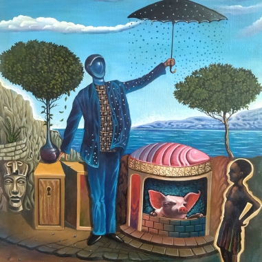 Painting for sale online - The rain man
