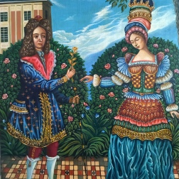 Painting for sale online - Secret rendezvous