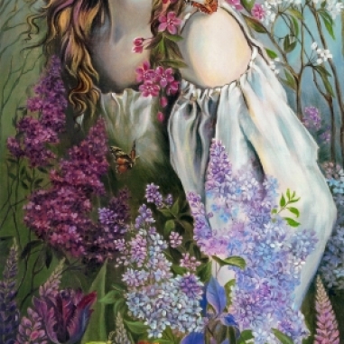 Painting for sale online - Trembling and daring (Spring)