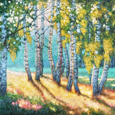 Painting for sale online - Meeting the sun