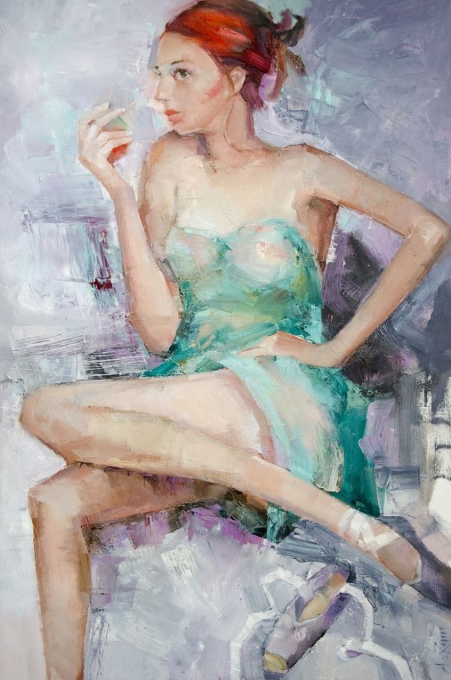 Painting for sale online - A pause of silence