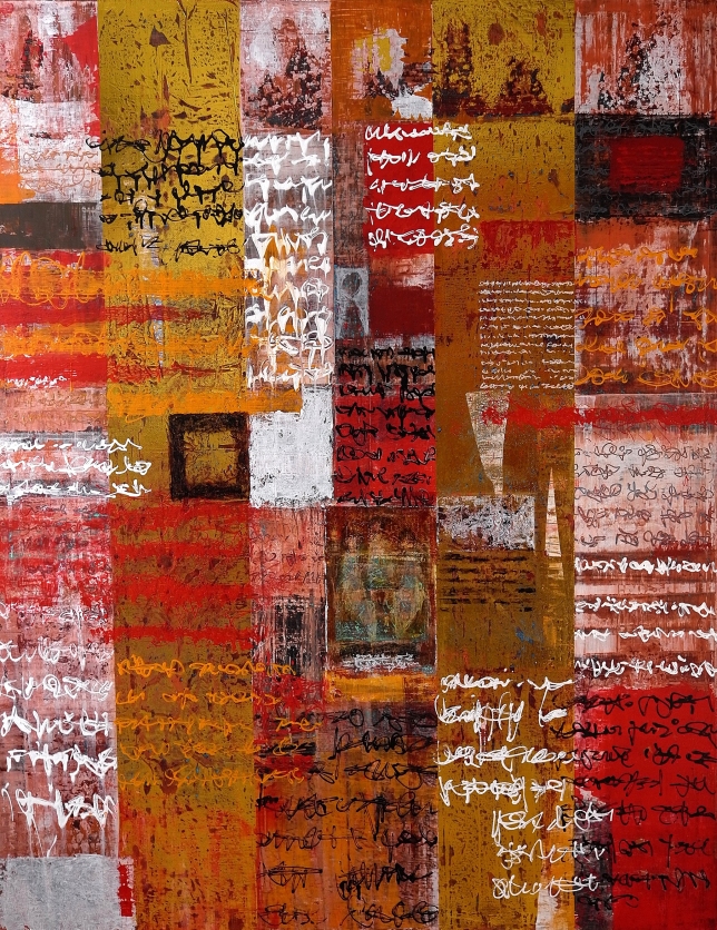 Painting for sale online - Letter to God - XVI