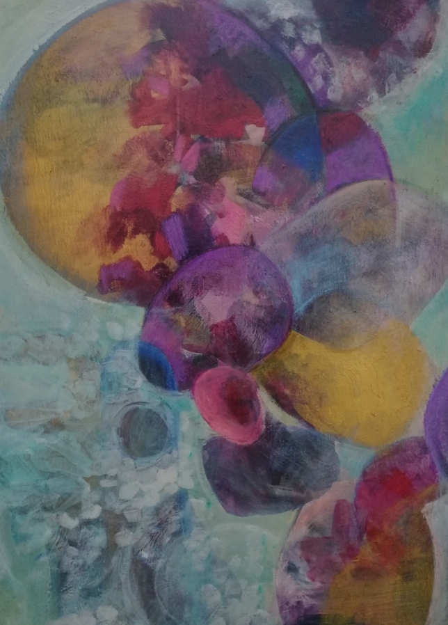 Painting for sale online - Planets of Love