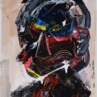 Painting for sale online - The face of the megapolis
