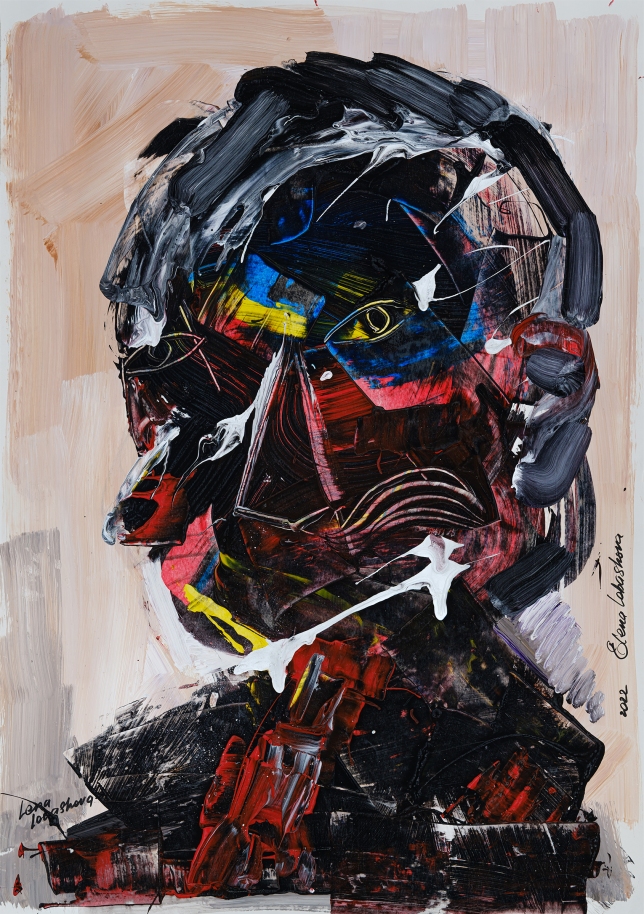 Painting for sale online - The face of the megapolis