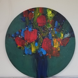 Painting for sale online - Abstract bouquet
