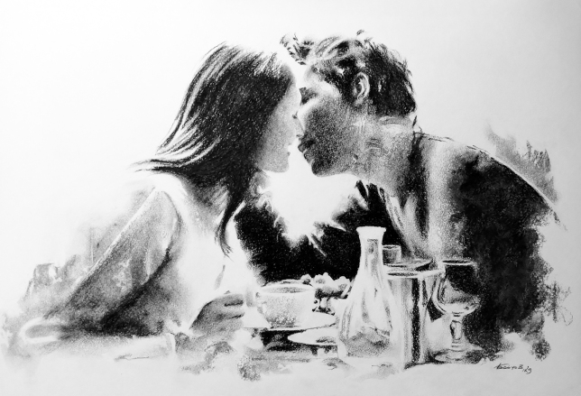 Painting for sale online - Coffee with cream