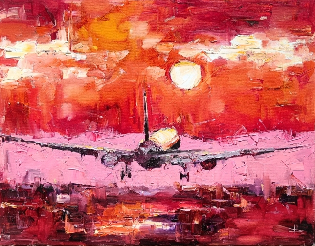 Painting for sale online - Airplane