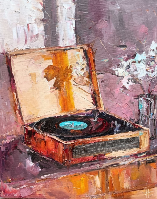 Painting for sale online - Favorite melody