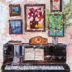 Painting for sale online - In the living room
