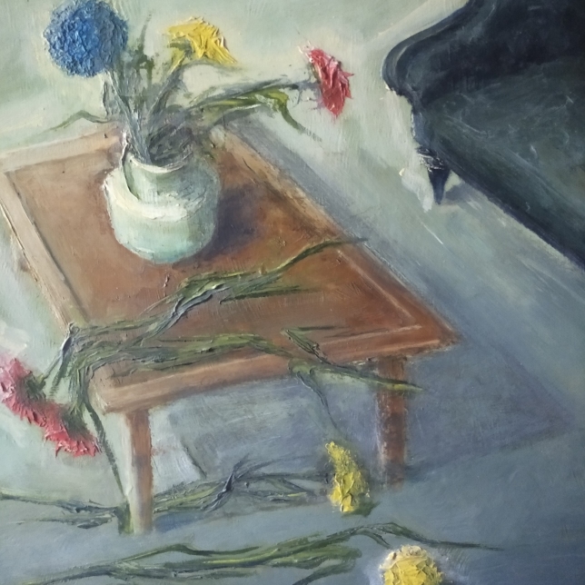 Painting for sale online - She's gone