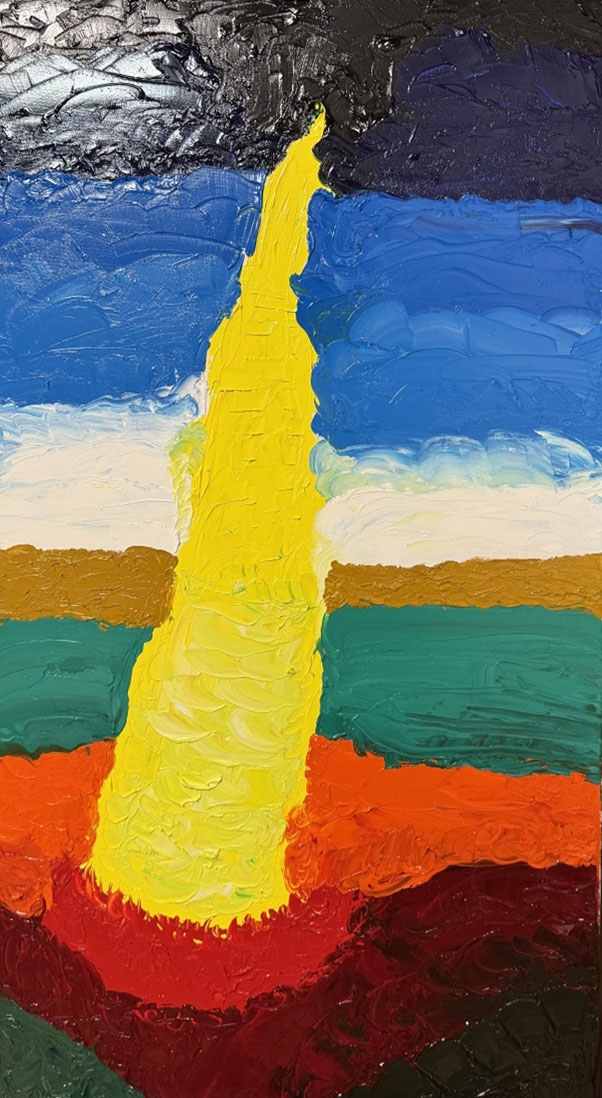 Painting for sale online - Path of light