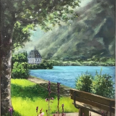 Painting for sale online - Italian afternoon