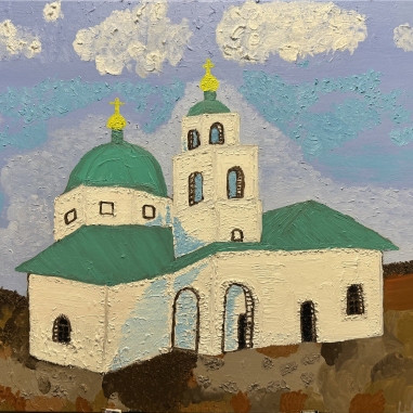 Painting for sale online - “Church of the Transfiguration of the Lord“