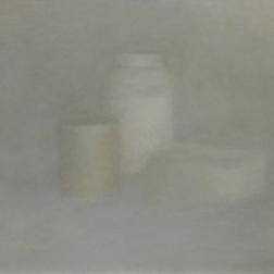 Painting for sale online - White still life. 