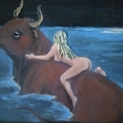 Painting for sale online - The Kidnapping of Europa