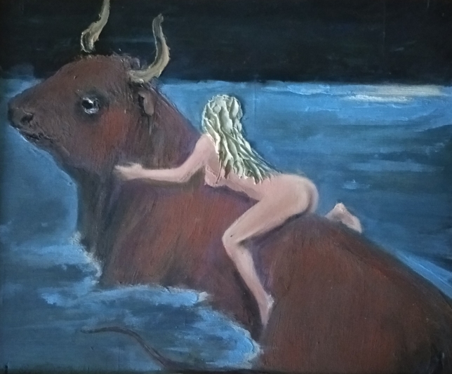 Painting for sale online - The Kidnapping of Europa