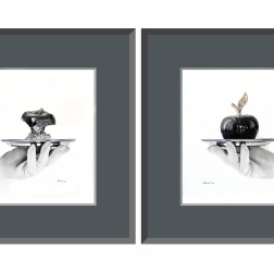 Painting for sale online - Favorable offer. Diptych. Fragment 1-2