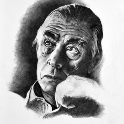 Painting for sale online - Erich Maria Remarque