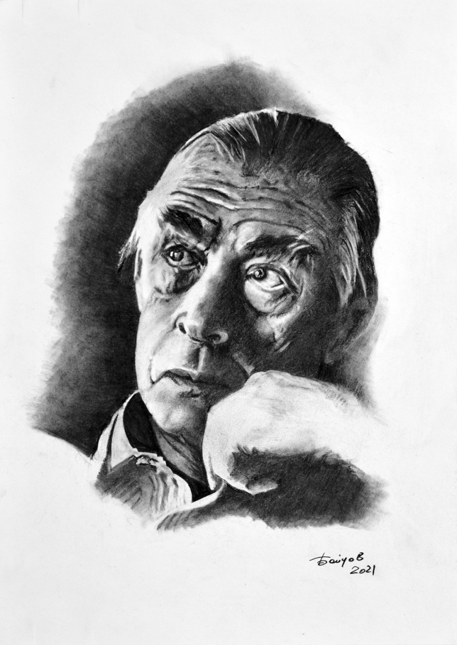 Painting for sale online - Erich Maria Remarque