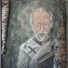 Painting for sale online - Nicholas the Wonderworker