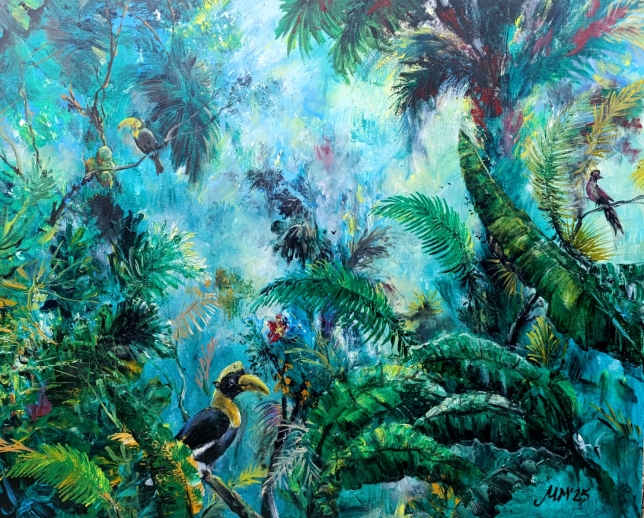 Painting for sale online - Jungle 1