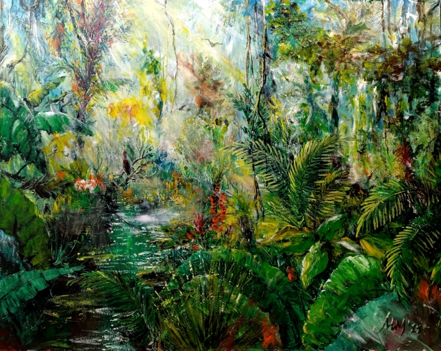 Painting for sale online - Jungle 2