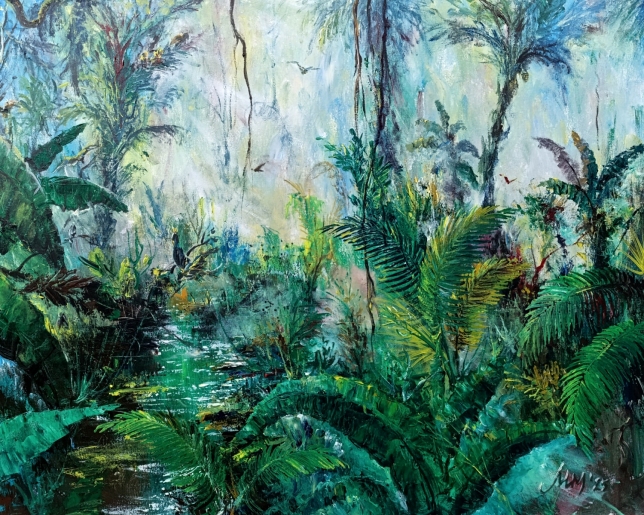 Painting for sale online - Jungle 2