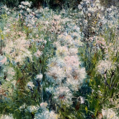 Painting for sale online - Fluffy August