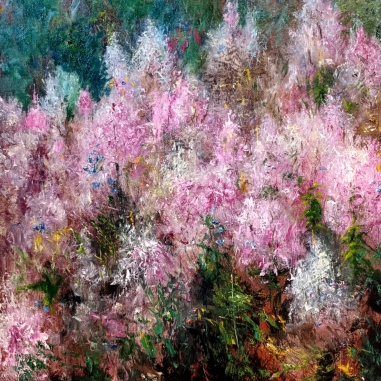 Painting for sale online - August. Gray Ivan-tea