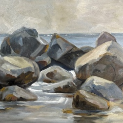 Painting for sale online - Dialogue with the Sea
