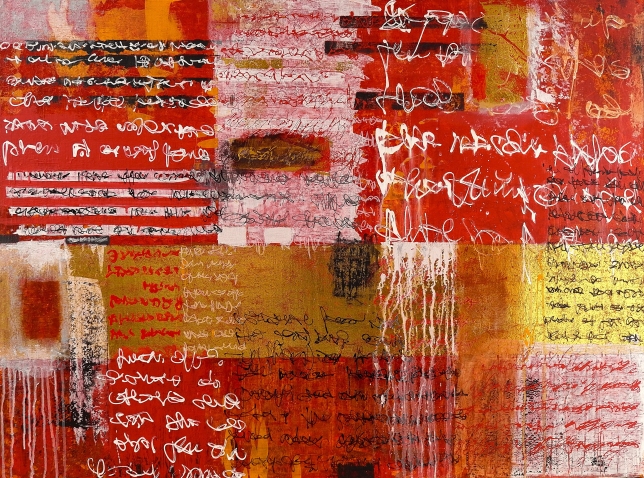 Painting for sale online - Letter to God - XII