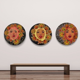 Painting for sale online - The girls are carbon copies
