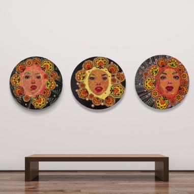 Painting for sale online - Девчонки под копирку