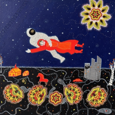 Painting for sale online - Ой, девоньки! Унес от печали в далекие дали!