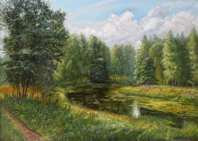 Painting for sale online - Top of Summer